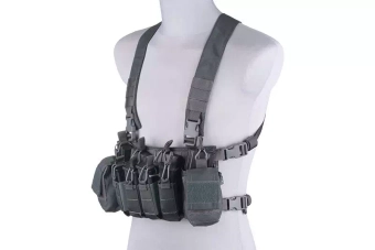 Chaleco rápido Chest rig - Gris Primal