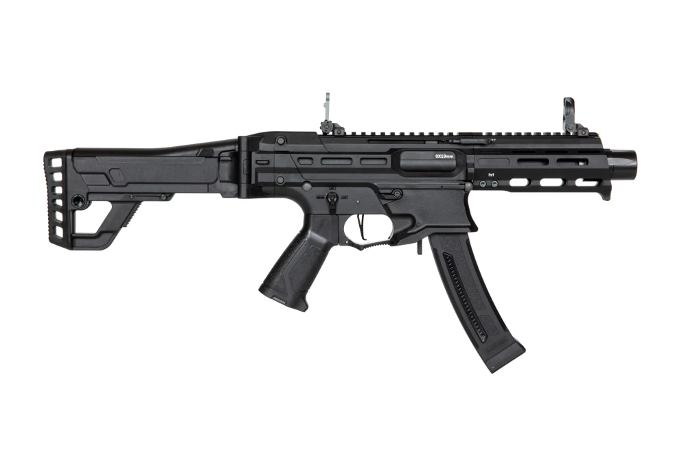 Airsoft machinepistool G&G MXC9 EV Zwart