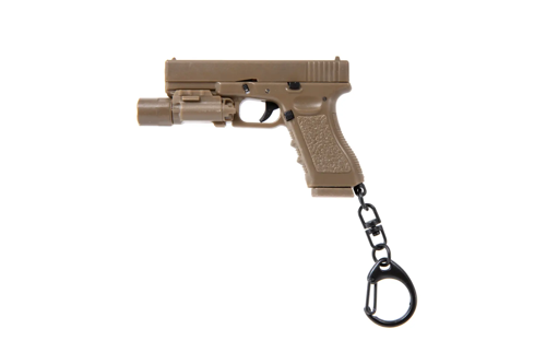 Llared doto Wosport Pistola con linterna Tan