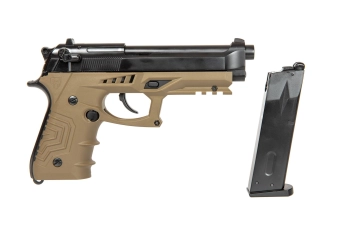 Réplique de pistolet HG-173 (Full Auto) - tan  