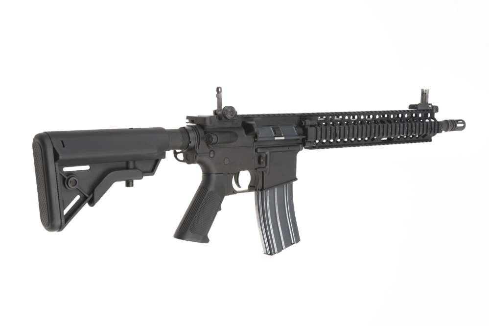 Airsoftová zbraň puškaka ELAR SOPMODII (platinová verze)