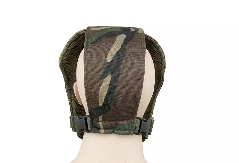 Ventus Steel Full Face Mask - woodland