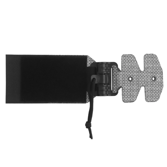 Juego de adaptadores QD Wosport para chaleco portaplacas V5 Negro