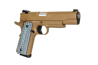 Pistolet ASG Double Bell CQBP 739 CO2 Tan