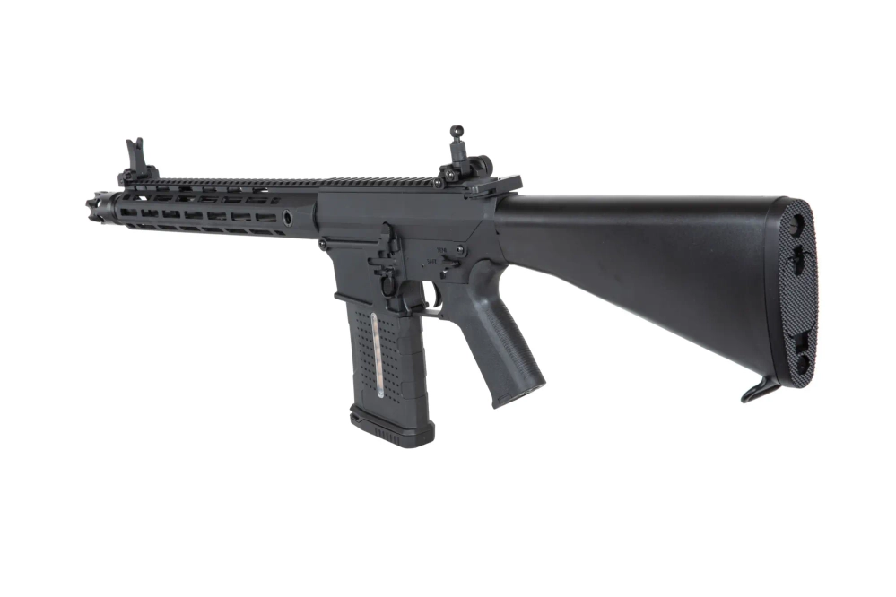 Carabina de francotirador ASG A&K SR25(P)E2 MLOK-20 versión de polímero
