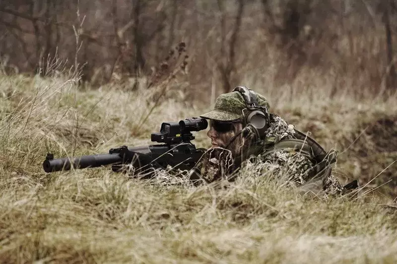 Airsoftová zbraň zaměřovača kolimátor tento TO551 - tan
