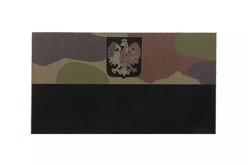 IR Badge - A1 Polish Flag - wz.93 Woodland Panther