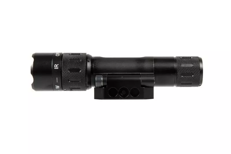 WMX200 Rotational Tactical Flashlight – Black