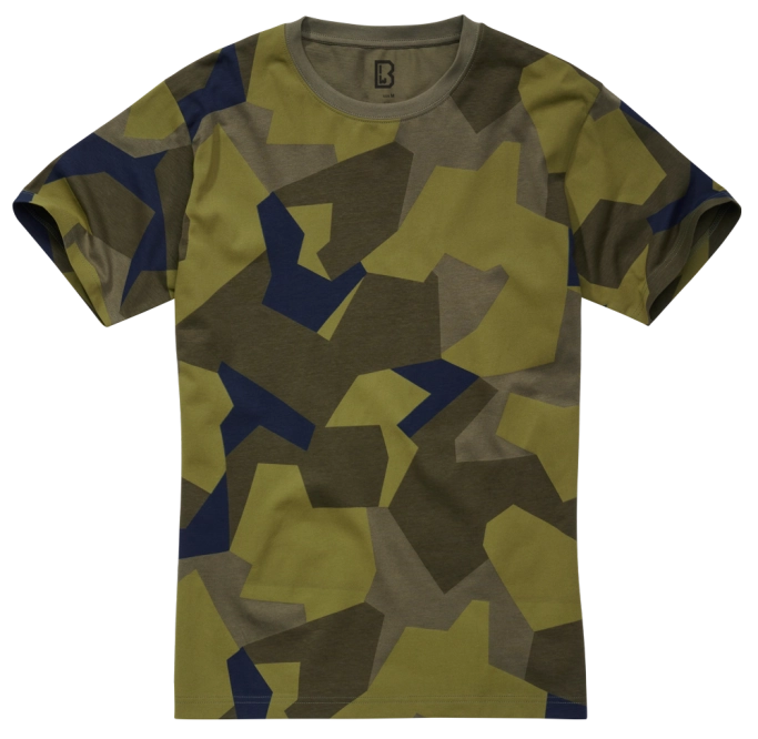 Camiseta Brandit Premium M90 Swedish Camo