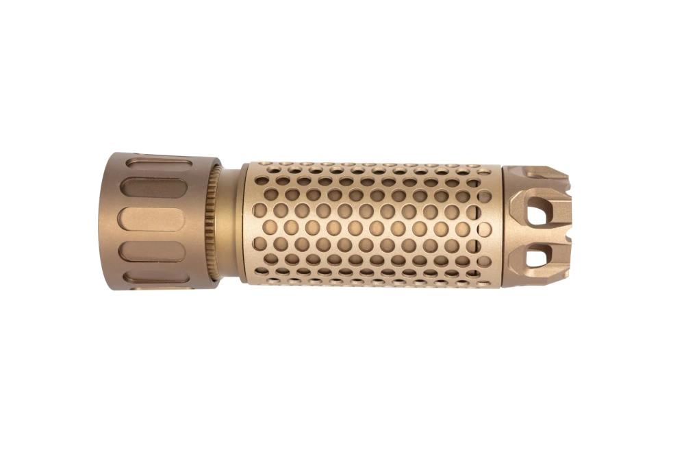 Kit Acetech suppresseur de flammes MKIII QD + suppresseur de son Predator MKIII QD + Tracer Blaster MS Tan
