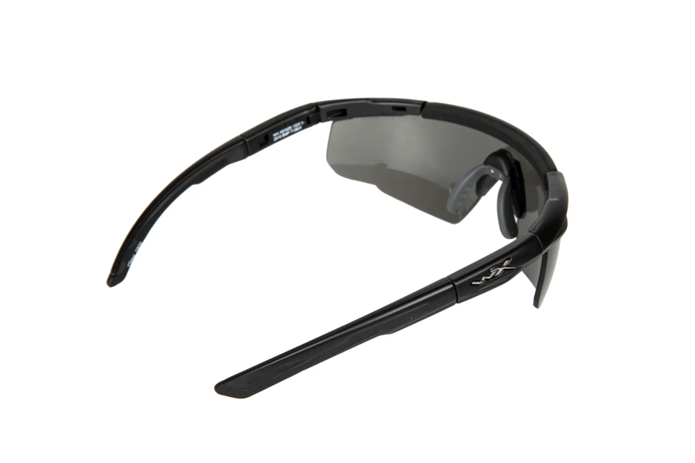 Wiley X® SABER ADV Matte Black glasses - Smoke Grey / Clear