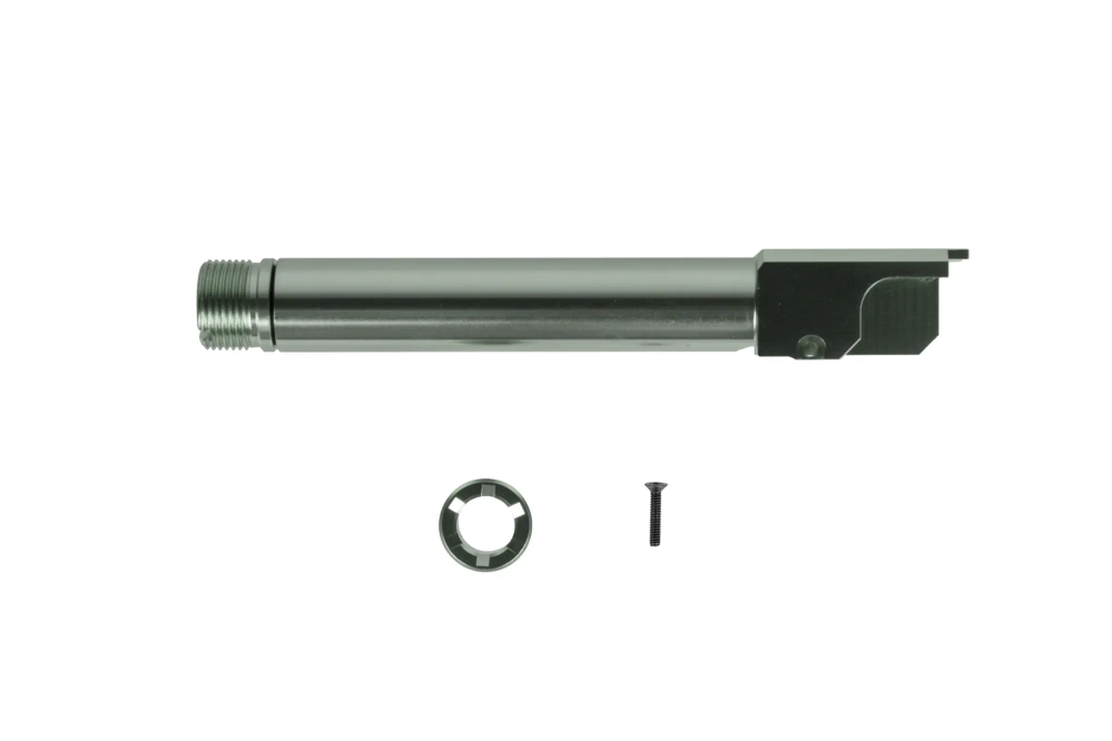 G19 Gen4 "2 Way Fixed" Non-Recoiling External Barrel - Gris