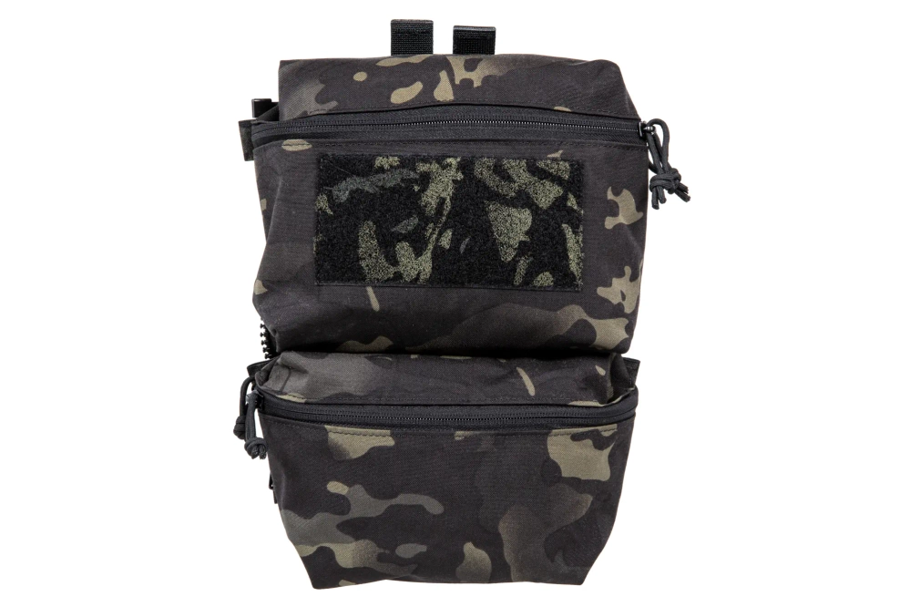 Panel tylny z systemem MOLLE do kamizelki taktycznej V5 PC Wosport MC Black