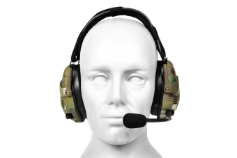 Taktyczne słuchawki aktywne Bluetooth HD-16 - Multicam