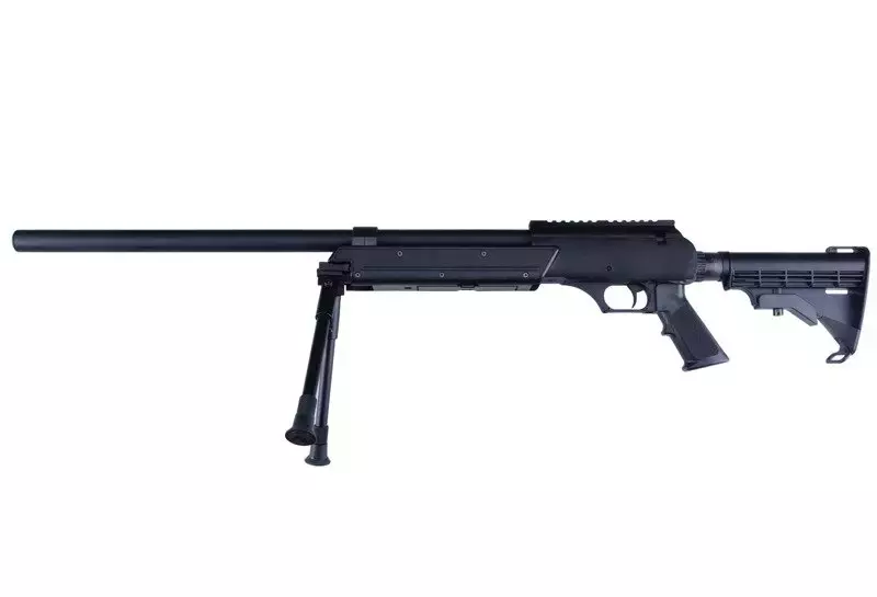 Airsoft sniper Well MB06B with bipod