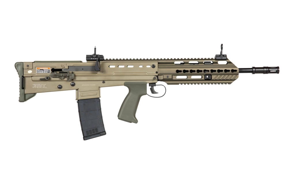 Airsoft puška L85-A3 - Dark Earth (Standardní Verze)