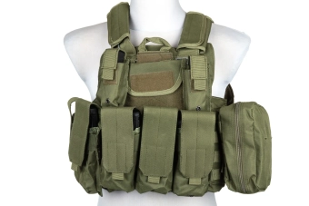 Taktická vesta Cybergun Swiss Arms CIRAS Olive