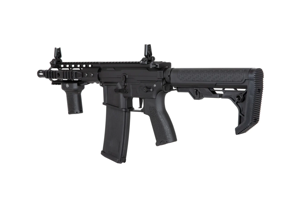 Specna Arms SA-E12 EDGE 2.0™ GATE ASTER New receiver/Light Ops Stock airsoft Carbine Black (OUTLET)