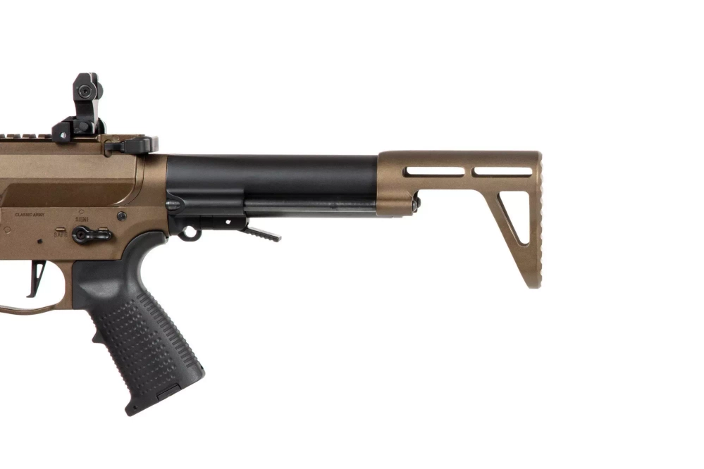 Nemesis X9 machinepistool replica - Donker Brons