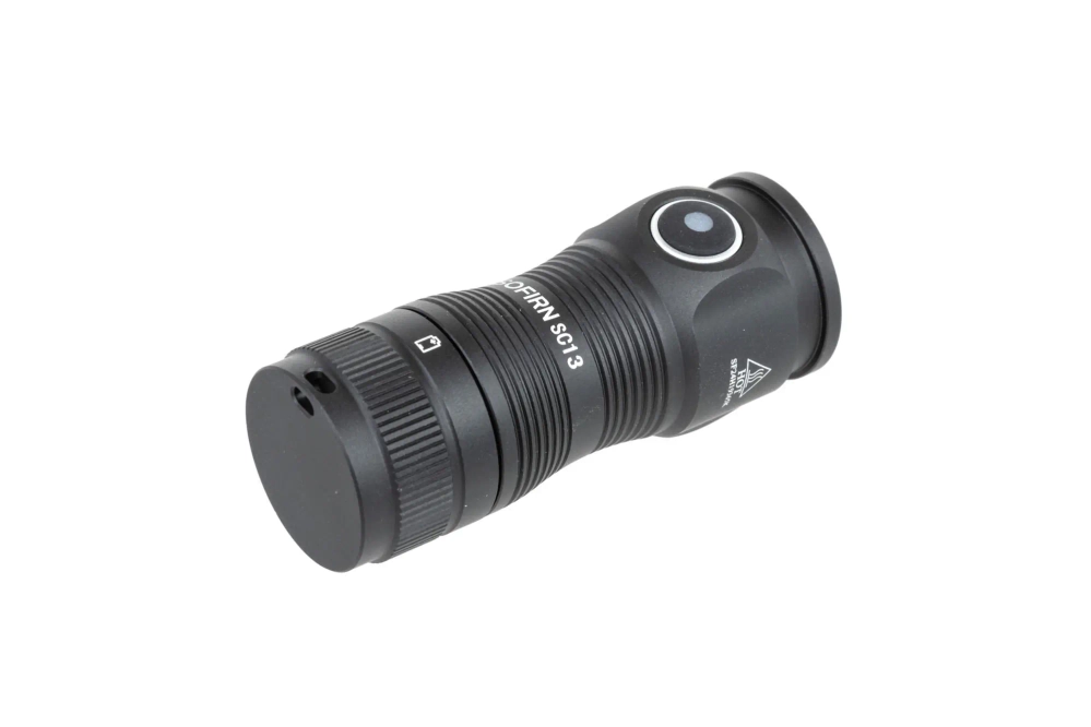 Sofirn SC13 torch with rechargeable battery Black