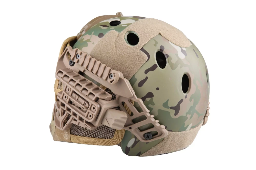 Réplique du casque FAST PJ G4 System avec écran facial - MC
