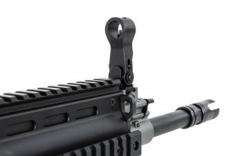 Karabinek szturmowy ASG Cybergun x FN HERSTAL SCAR-L z walizką transportową Czarny