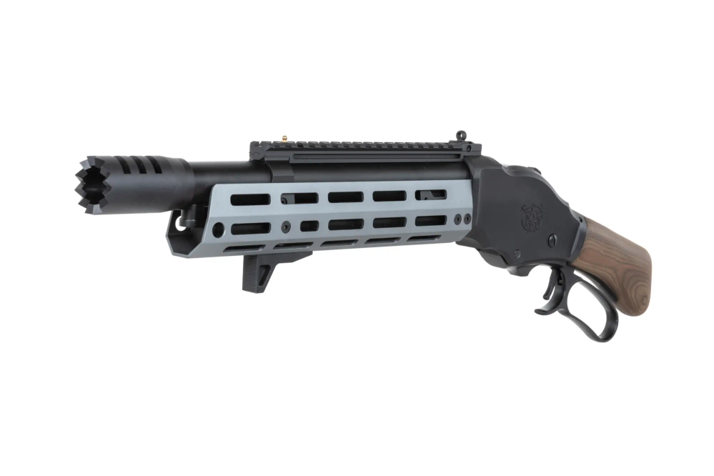 Escopeta de palanca Golden Eagle airsoft AT8701 Gris