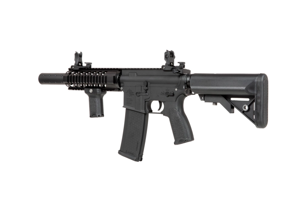 Specna Arms SA-E11 EDGE™ Kestrel™ ETU 1.14 J ASG Karabijn Zwart