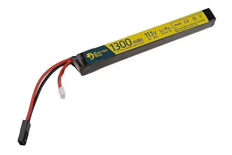 Batería LiPo 11,1V 1300mAh 25/50