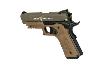 Airsoft pistole HG-172 - olivová / hnědá