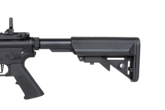 Specna Arms Daniel Defense® MK18 SA-P19 Prime™ Aster II ETU airsoft Carabina con motor brushless de un solo disparo Negro