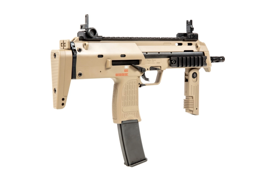 SMG7 A1 GBB machinepistool replica - gebruind