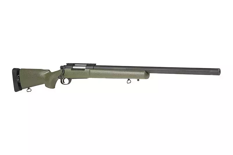 Fusil de airsoft rifle de francotirador del ejército SW-04J (mejorado) - verde oliva