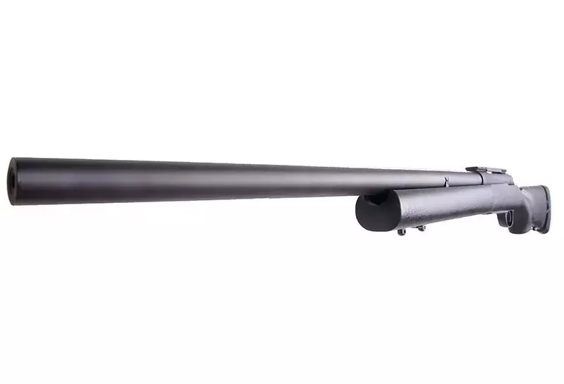 Fusil de airsoft rifle de francotirador SW-04 - negro