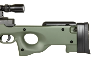 Warrior I Sniper Rifle Replica (with scope and bipod) - Olive