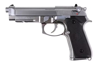 M9A1 v.2 pistool replica (LED Box) - zilver