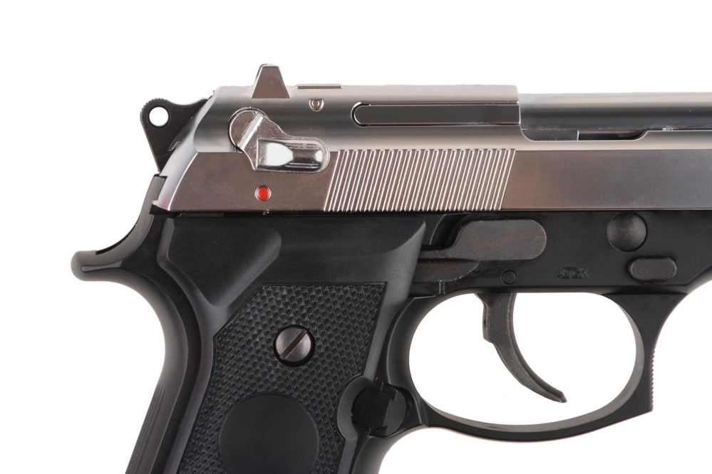 Replika pistoletu M92F Military Model (srebrny zamek)