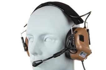 Aktywne ochronniki słuchu Earmor M32 MOD.4 Coyote Brown