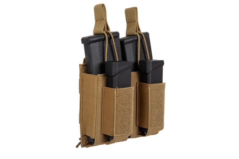 Porte-speedloader double universel - Coyote Brown