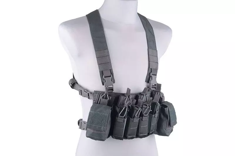 Chaleco rápido Chest rig - Gris Primal