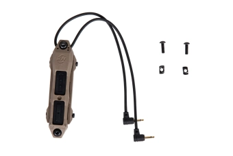 Interruptor doble de gel (2,5 mm) Tierra oscura