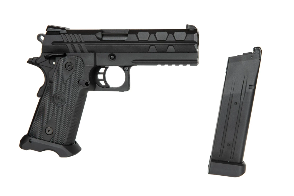 Airsoft pistole TARTARUS MK I 4,3 Green gas - černý"