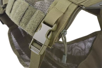 Szelki taktyczne dla psa - ranger green