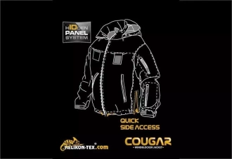 Chaqueta táctica Cougar Windblocker - marrón coyote