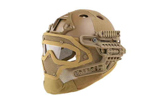 FAST Gunner Helmet (PJ) Replica - Tan