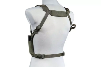 Nízkoprofilová vesta Speed Chest rig - Sage Green