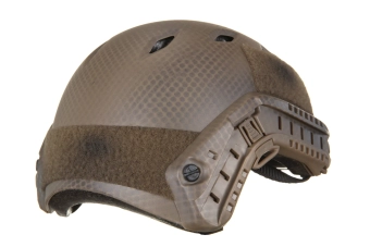 Replica of Emerson Gear FAST type BJ Eco Coyote Brown helmet