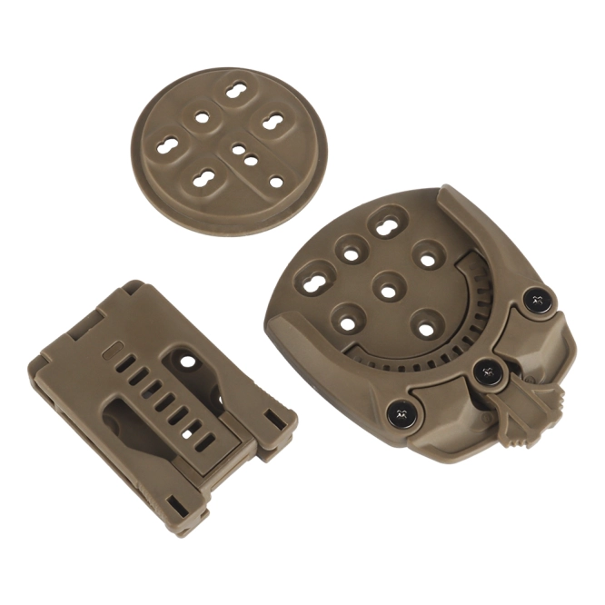 Adaptateur universel de holster tactique 360 degrés Wosport GB-ACC-20 Tan