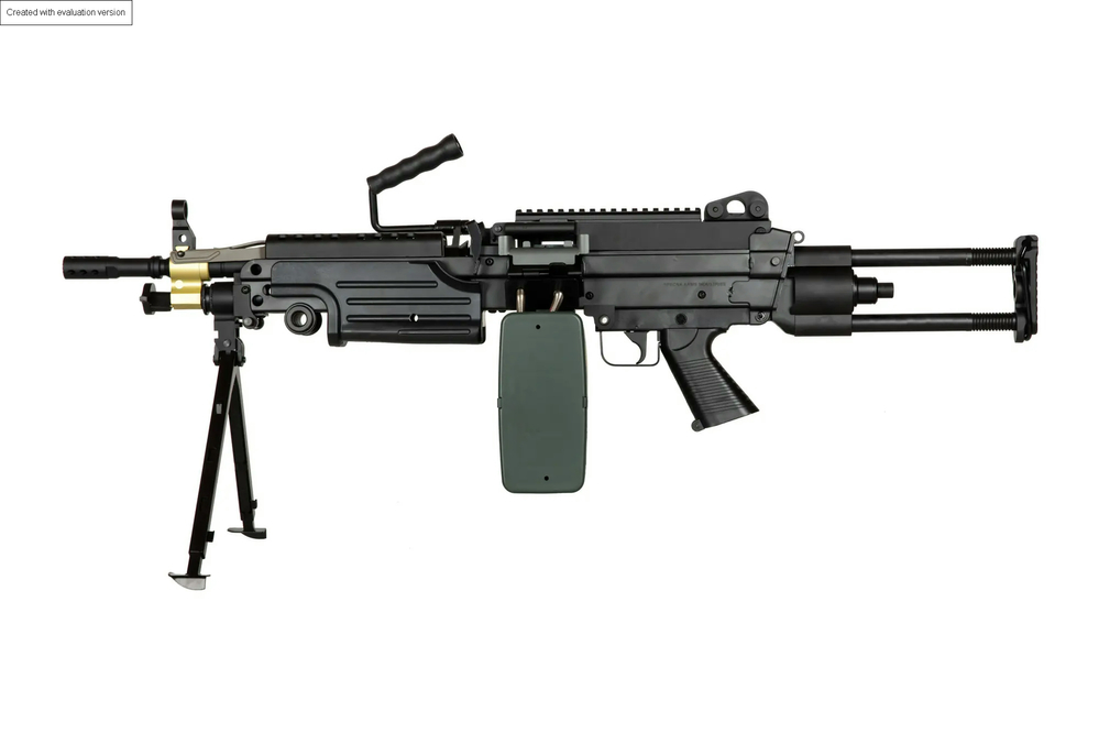 Karabin maszynowy ASG Specna Arms SA-249 PARA EDGE™ Czarny (OUTLET)