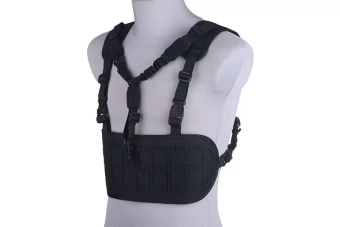 Gilet tactique Découpe laser dynamique - noir